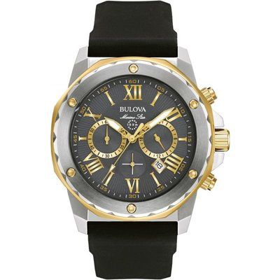 Men's Bulova Marine Star Chronograph Watch 98B277