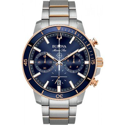 Men's Bulova Marine Star Chronograph Watch 98B301