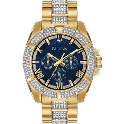 Men's Bulova Crystal Watch 98C128
