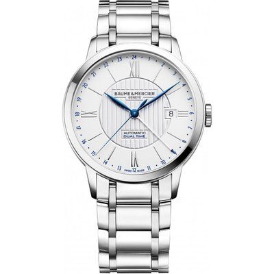 Men's Baume & Mercier Classima Automatic GMT Date Watch M0A10273