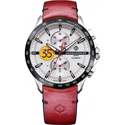 Men's Baume & Mercier Clifton Club Burt Munro Limited Edition Automatic Chronograph Watch M0A10404