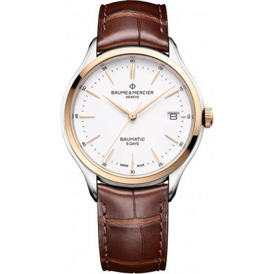 Mens Baume & Mercier Clifton Baumatic Automatic Watch M0A10401