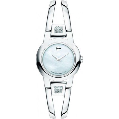 Ladies Movado Amorosa Diamond Watch 0606617