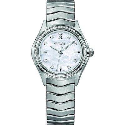 Ladies Ebel New Wave Diamond Watch 1216194