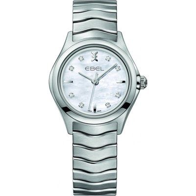 Ladies Ebel New Wave Diamond Watch 1216193