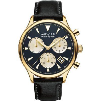 Men's Movado Heritage Series Calendoplan Chronograph Watch 3650006