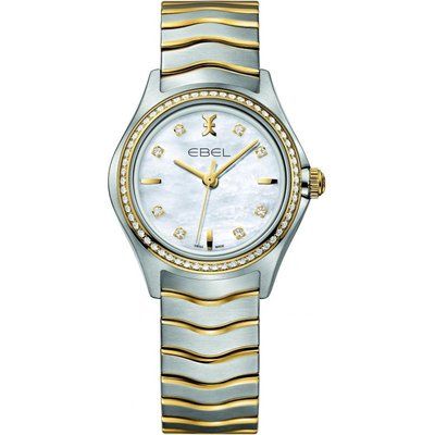 Ladies Ebel New Wave Diamond Watch 1216351