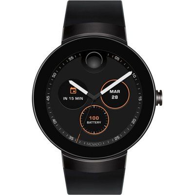 Mens Movado Connect Android Wear Bluetooth Alarm Chronograph Watch 3660018