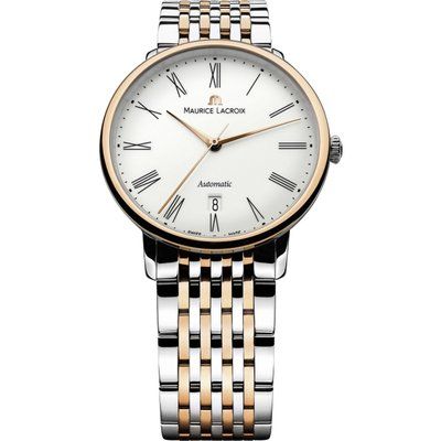 Men's Maurice Lacroix Les Classiques Tradition 18ct Gold Automatic Watch LC6067-PS103-110-1