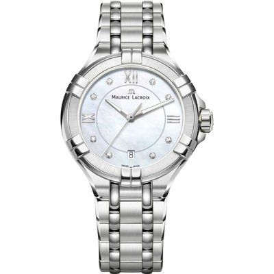 Ladies Maurice Lacroix Aikon Diamond Watch AI1006-SS002-170-1