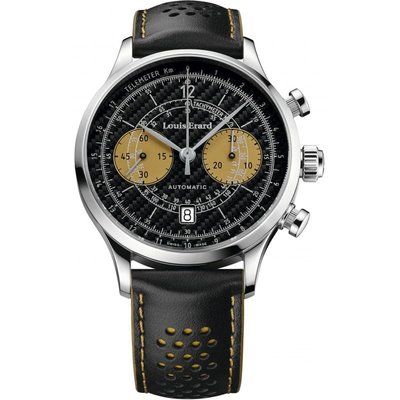Mens Louis Erard Ultima Limited Edition Automatic Chronograph Watch 71245AA22.BVA43