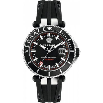 Men's Versace V-Race Diver Watch VAK010016