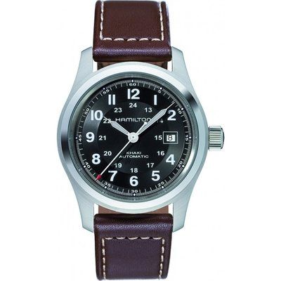 Mens Hamilton Khaki Field 42mm Automatic Watch H70555533