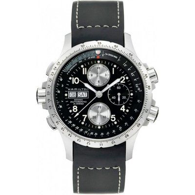Men's Hamilton Khaki X-Wind Automatic Chronograph Watch H77616333