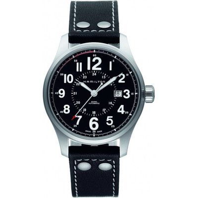 Mens Hamilton Khaki Field Officer Automatic Watch H70615733