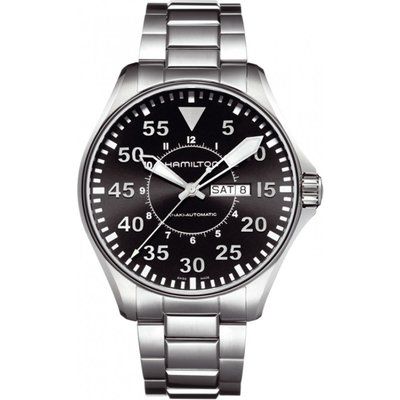 Men's Hamilton Khaki Pilot 46mm Automatic Watch H64715135