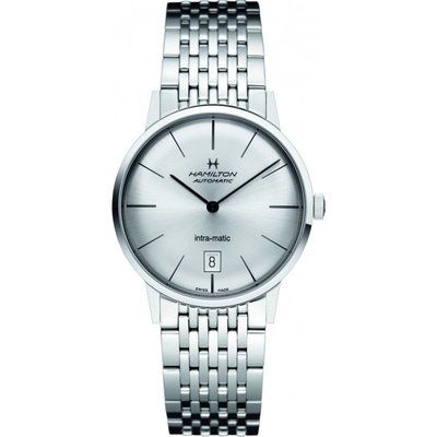 Mens Hamilton Intra-Matic 38mm Automatic Watch H38455151