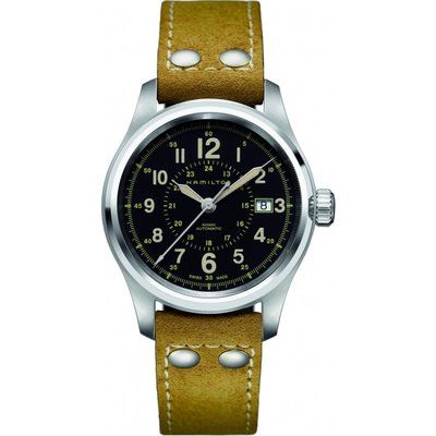 Mens Hamilton Khaki Field 40mm Automatic Watch H70595593