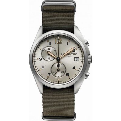Men's Hamilton Khaki Pilot Pioneer Chronograph Watch H76552955