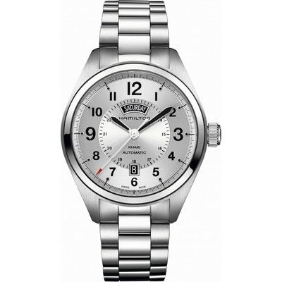 Mens Hamilton Khaki Field Day-Date Automatic Watch H70505153