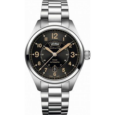 Mens Hamilton Khaki Field Day-Date Automatic Watch H70505933