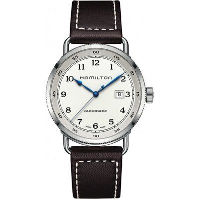 Men's Hamilton Khaki Navy Pioneer Automatic Watch H77715553