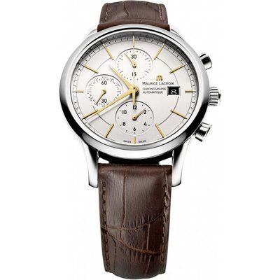 Men's Maurice Lacroix Les Classiques Automatic Chronograph Watch LC6058-SS001-131-1