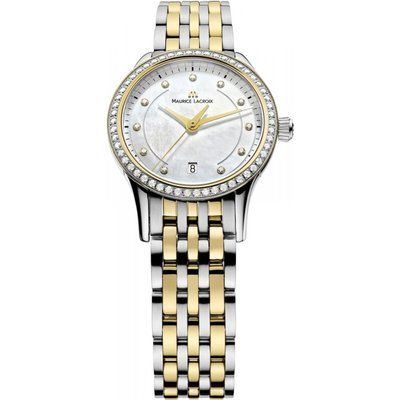 Ladies Maurice Lacroix Les Classiques Date Diamond Watch LC1113-PVY23-170-1