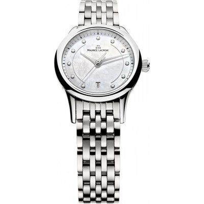 Ladies Maurice Lacroix Les Classiques Date Diamond Watch LC1113-SS002-170-1