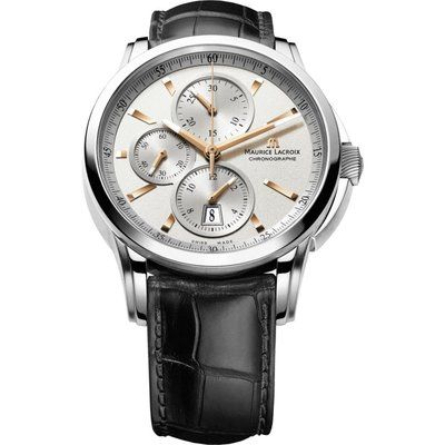 Men's Maurice Lacroix Pontos Automatic Chronograph Watch PT6188-SS001-131-1