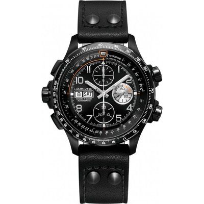 Men's Hamilton Khaki X-Wind Automatic Chronograph Watch H77736733