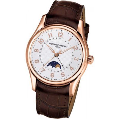Mens Frederique Constant Runabout Limited Edition Moonphase Automatic Watch FC-330RM6B4