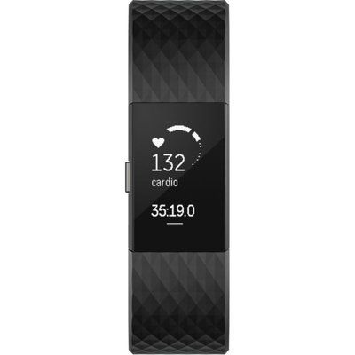 Unisex Fitbit Charge 2 Special Edition Bluetooth Fitness Activity Tracker Watch FB407GMBKL-EU