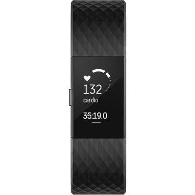 Unisex Fitbit Charge 2 Special Edition Bluetooth Fitness Activity Tracker Watch FB407GMBKS-EU