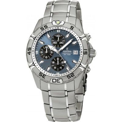 Mens Festina Strap Bracelet Set Chronograph Watch F16169/4