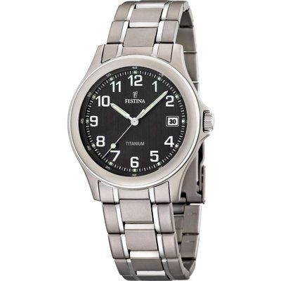 Mens Festina Titanium Watch F16458/3