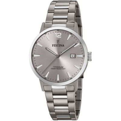 Men's Festina Titanium Titanium Watch F20435/2