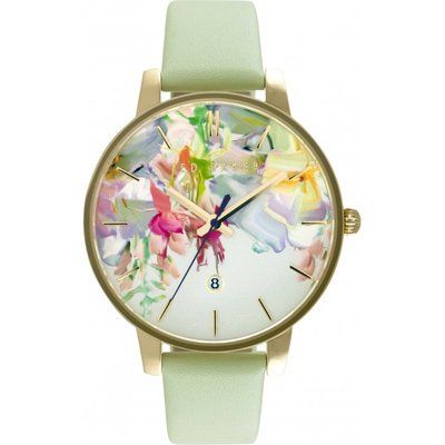 Ladies Ted Baker Printed Floral Dial Watch TE10030654