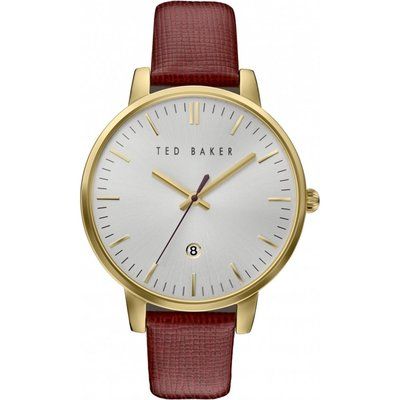 Ladies Ted Baker Kate Saffiano Leather Strap Watch TE10030739