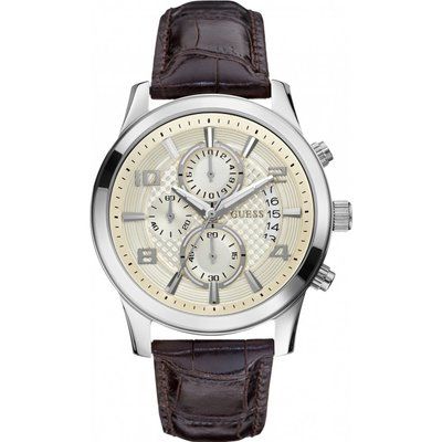 Mens Guess Exec Chronograph Watch W0076G2