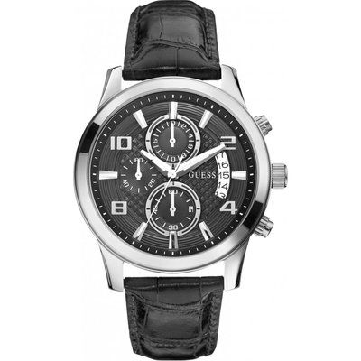 Mens Guess Exec Chronograph Watch W0076G1