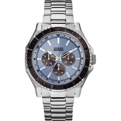 Mens Guess Unplugged Chronograph Watch W0479G2