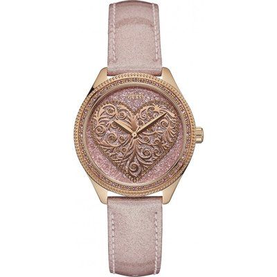 Ladies Guess Love Note Watch W0698L2