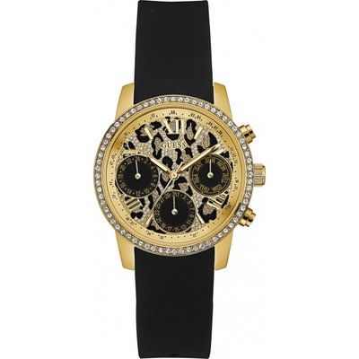 Ladies Guess Time To Give Chronograph Watch W0023L6
