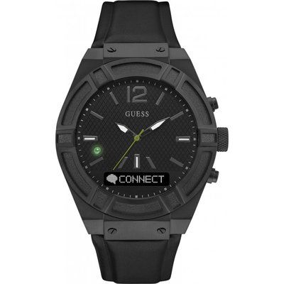 Men's Guess Connect Bluetooth Hybrid Smartwatch Alarm Watch C0001G5