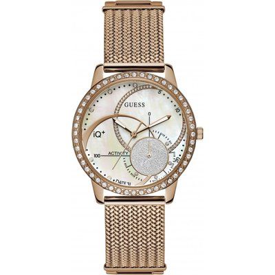 Ladies Guess IQ+ Hybrid Smartwatch Watch C2001L2