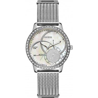 Ladies Guess IQ+ Hybrid Smartwatch Watch C2001L1