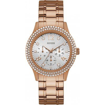 Ladies Bedazzle Guess Watch W1097L3