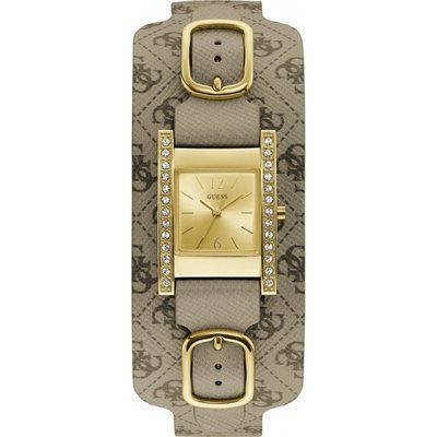 Ladies Buckle Up Guess Watch W1136L6