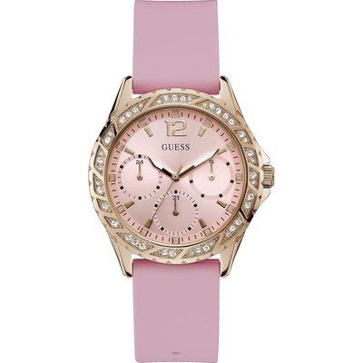 Guess Sparkling Pink Watch W0032L9